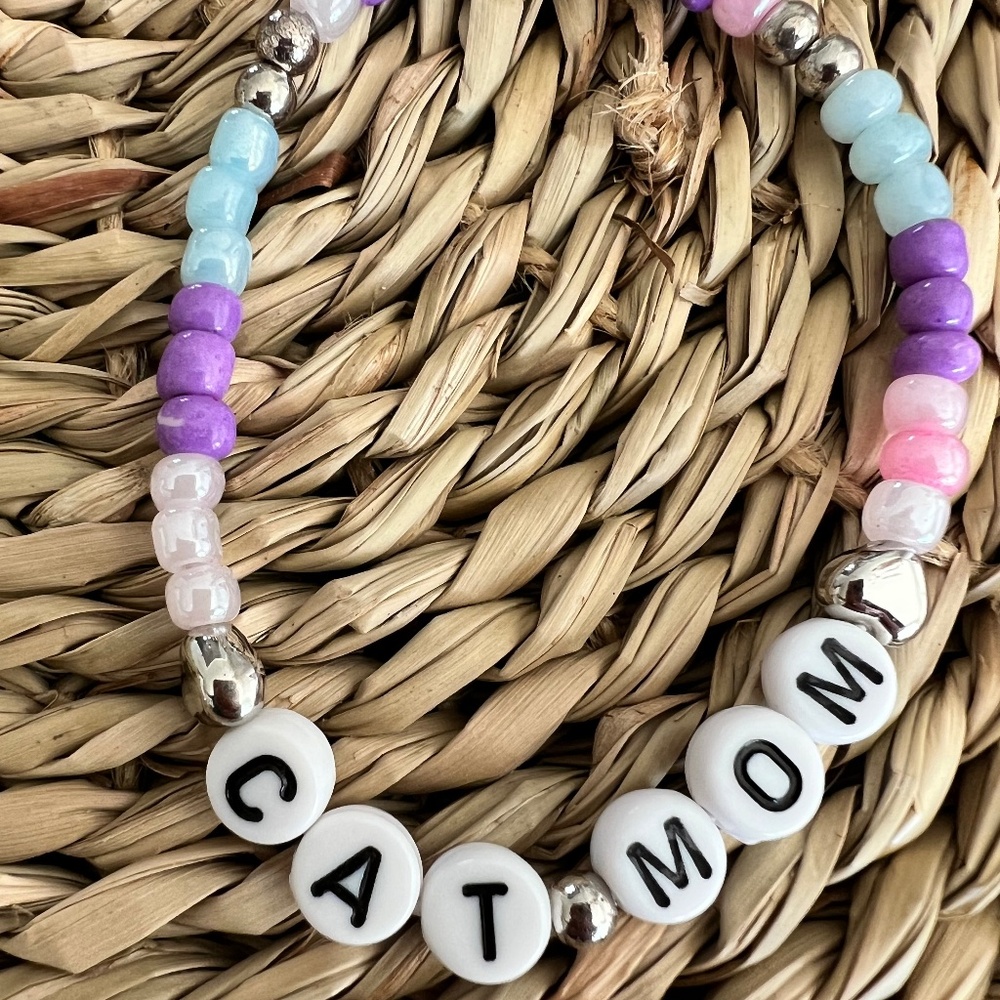 Cat Mom bracelet